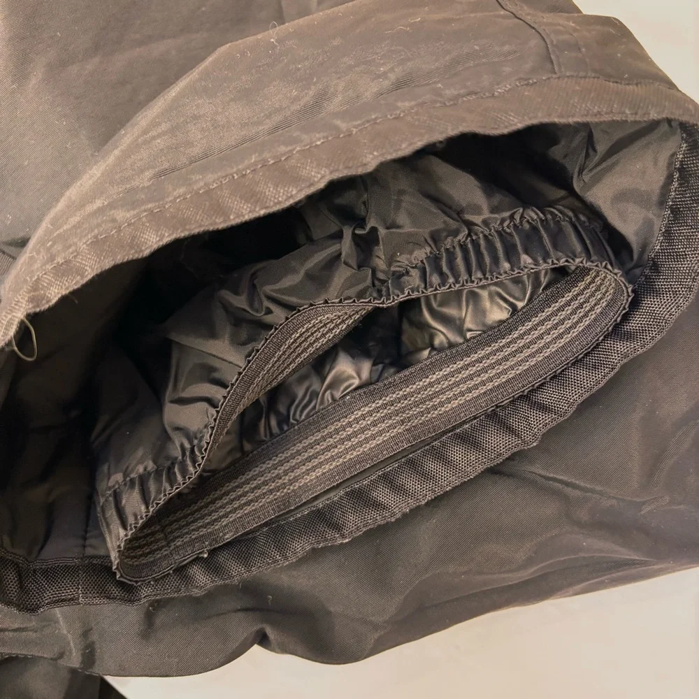 Slalom Men’s Cargo Snowboard Ski Pants Size XL Black Insulated Waterproof